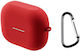 Samsung Galaxy Buds3 Fe Wireless Bluetooth Earphone Silicone Protective Case Red