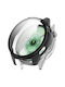 Techsuit Defense360 Pro Plastic Case with Glass in Black color for Huawei Watch GT 6 46mm