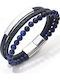 Toro Nero Herren Leder Armband 21cm