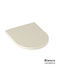Bianco Ceramica Καπάκι Λεκάνης Slim Soft Close Πλαστικό Λευκό