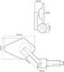 Καθρεπτης Αντιβαρου Arrow Bar End Mirror Τεμ Ox511 Oxford