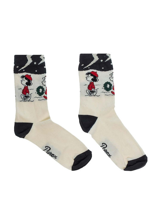 Parex Herren Einfarbige Socken Ecru 1Pack Parex Herren Einfarbige Socken Ecru 1Pack