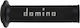 Domino Mânere Ghidon 22mm Lungime: 12,7cm Moto Gp Diamond Knurled Flange Universal A01041c5240b7-0 Negre