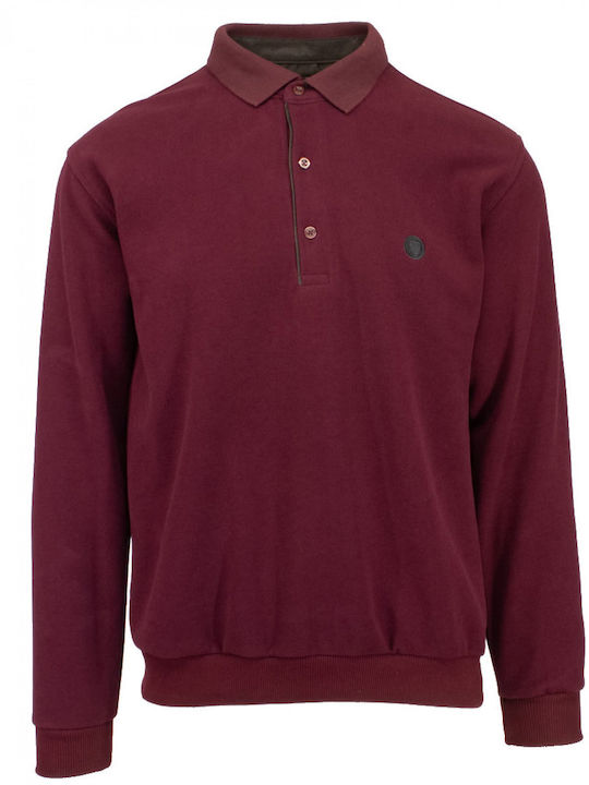 Polo Bluză Burgundy