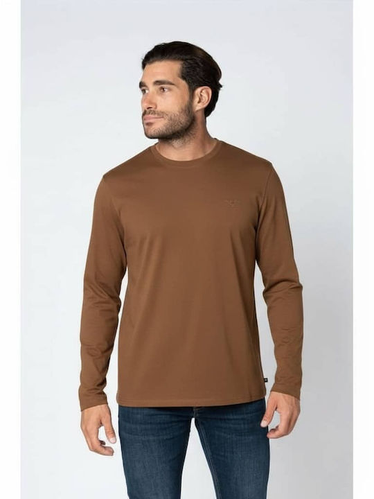 Frank Tailor Μπλούζα Μακρυμάνικη Camel