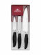 Gerlach Gerlach Style Messer aus Rostfreiem Stahl Set 3 Stück