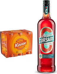 Πακετο 6x Kinnie 330ml Corsaro Aperitivo 700ml Without Alcohol