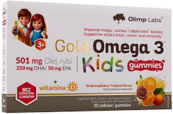 Olimp Sport Nutrition Gold Omega 3 Kids 30 ζελεδάκια Olimp Sport Nutrition Gold Omega 3 Kids 30 ζελεδάκια