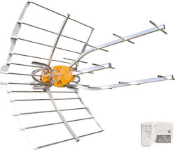 Ellipse UHF Антена Втори Цифров Дивидент LTE700 Единична Опаковка 12V Захранване EU Щепсел Ellipse UHF Антена Втори Цифров Дивидент LTE700 Единична Опаковка 12V Захранване EU Щепсел
