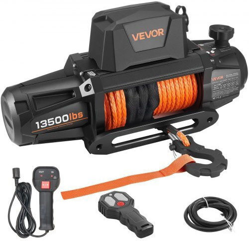 Vevor Electric 4x4 Car Winch 12V with Towing Capacity 6100kg