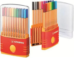 Stabilo Drawing Markers 0.4mm Set 20 Colours Stabilo Drawing Markers 0.4mm Set 20 Colours