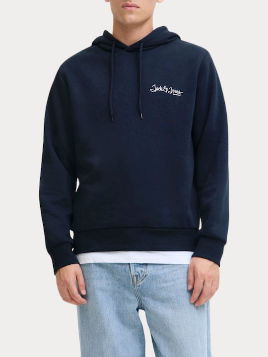 Jack & Jones Sweat Φούτερ με Κουκούλα Sky Captain