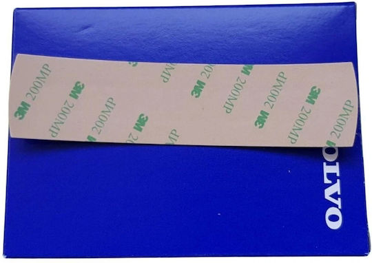 Genuine Car Sticker Front Mask Emblem Volvo 115mm X 30mm 1 Piece Zemb-volvo-02