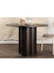 Dallas 3195 Round Table Dining Room Wooden Dark Walnut 75x75cm