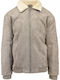 Jacke Bomber Grey Suede-grey