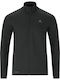 Men's Fleece Cardigan Black