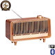 Old Street Audio AS25 Bluetooth Speaker 5W with Radio and Battery Life up to 6 hours coffee
