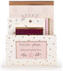Tri-coastal Cozy Office Set 3 Notebooks Pens Rose Gold