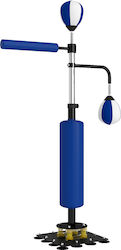 Sportnow Synthetischer Boxsack mit Höhe 107cm Blau