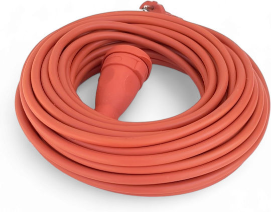 Prelungitor 3x2.5 Mm² 50 M Conductor de Cupru Stecher Priză Protecție Cobi Smart