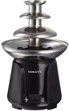 Sokany Brown Chocolate Fountain with 3 Flats 60W