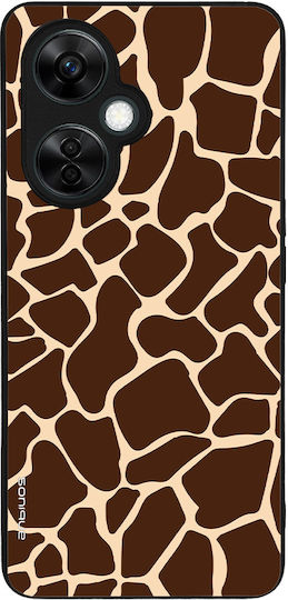 Husă Sonique Animal Print Series OnePlus Nord CE 3 Lite 5G Girafă 01