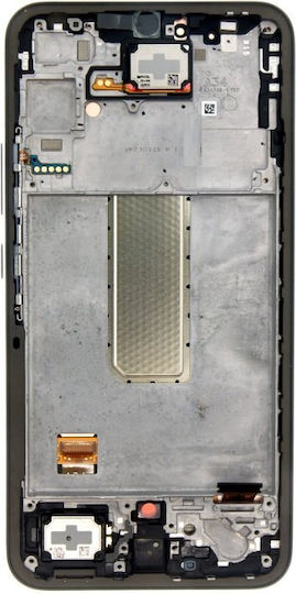 Οθόνη Samsung με Μηχανισμό Αφής και Πλαίσιο για Galaxy A34 (Μαύρο)