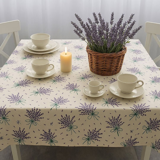 Pucioasa Τραπεζομάντηλο Αλέκιαστο Purple Lavender 140x180εκ. Pucioasa Τραπεζομάντηλο Αλέκιαστο Purple Lavender 140x180εκ.