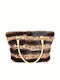 Fur Women's Handbag Brown