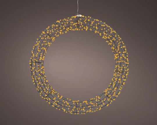 Kaemingk Christmas Lighted Decorative Wreath 58cm