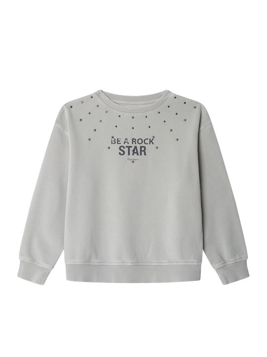 Pepe Jeans Παιδικό Φούτερ Cool Grey Addy