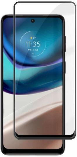 Леново Moto G42 Kalebol Високо-Алуминиево Екранно-Печатано Протектор За Телефони С Пълно Покритие Анти-Отпечатък Черна Рамка Hd Закалено Стъкло Филм