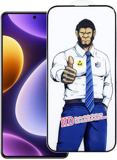 Redmi Note 12 Turbo Gorilla Explosionssicher Anti-Fingerprint HD Gehärtete Glasfolie