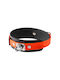 4wild Biothane Tracking Collar 50 Mm Black-orange 38-52 Cm
