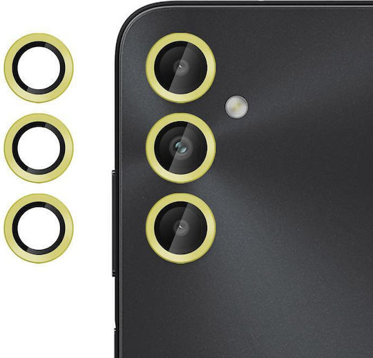 Kalebol Camera Protection Tempered Glass Gold for the Samsung Galaxy A05s