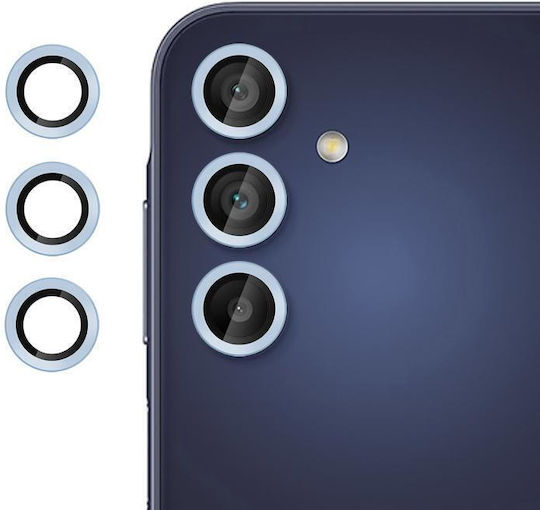 Kalebol Camera Protection Tempered Glass Blue for the Samsung Galaxy A25 5G