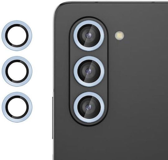 Kalebol Προστασία Κάμερας Tempered Glass Μπλε για το Samsung Galaxy Z Fold5