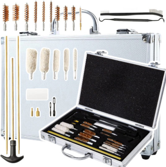 24-Piece Gun Cleaning Kit In A Case