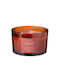 Αρωματικό Κερί Leather & Wood 13x8εκ