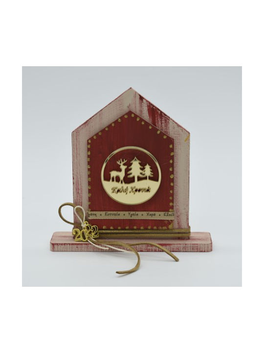 Bellissimo Tabletop Lucky Charm made of Wood 14x14cm 1pcs