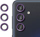 Kalebol Camera Protection Tempered Glass Purple for the Samsung Galaxy M55