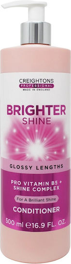 Creightons Brighter Shine Conditioner Αναδόμησης/Θρέψης για Ταλαιπωρημένα Μαλλιά 500ml