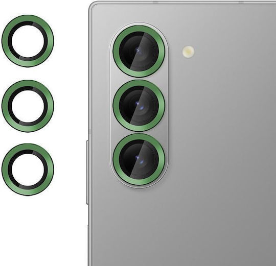 Kalebol Camera Protection Tempered Glass Green for the Samsung Galaxy Z Fold6