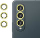 Kalebol Camera Protection Tempered Glass Gold for the Samsung Galaxy Z Fold4