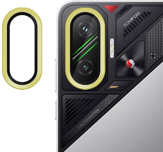 Kalebol Προστασία Κάμερας Tempered Glass Χρυσό για το Xiaomi Poco F7