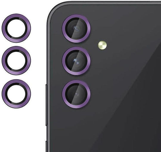 Kalebol Camera Protection Tempered Glass Purple for the Samsung Galaxy A54 5G