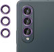 Kalebol Camera Protection Tempered Glass Purple for the Samsung Galaxy Z Fold4