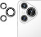 Kalebol Camera Protection Tempered Glass Black for the Huawei Pura 70 Pro, Huawei Pura 70 Pro+