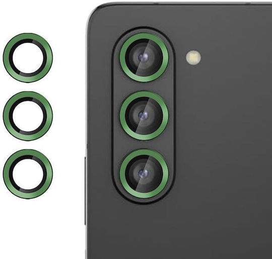 Kalebol Προστασία Κάμερας Tempered Glass Πράσινο για το Samsung Galaxy Z Fold5