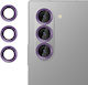 Kalebol Camera Protection Tempered Glass Purple for the Samsung Galaxy Z Fold6